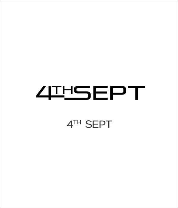 4th Sept